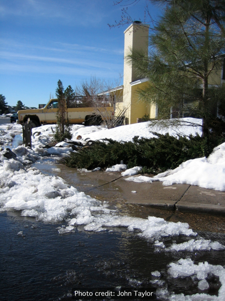 Snow Dam Street Runoff Harvest 1 rwm