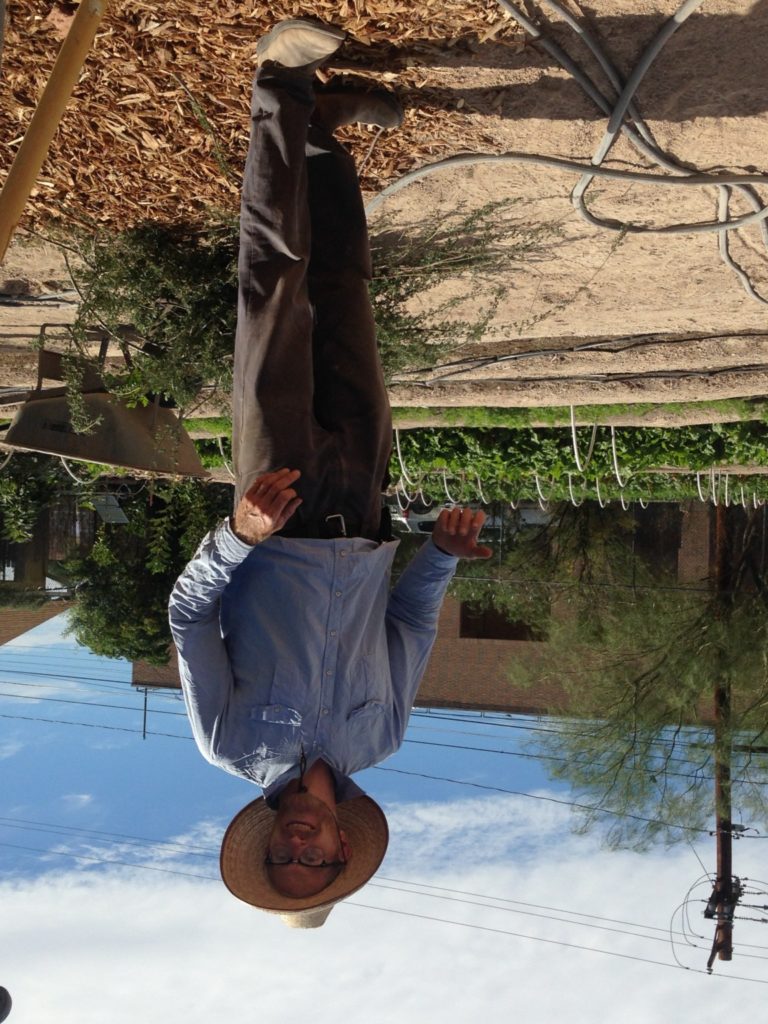 Brad leading a native-tree-planting workshop hosted by Tucson's one-and-only Food Conspiracy Co-op in conjunction with Desert Harvesters