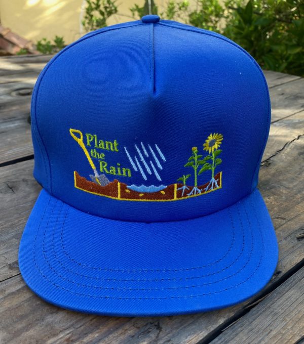 Plant the rain trucker cap
