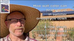 Thumbnail image for "How wall color can heat you up in summer or cool you down, and how shade can make any color cooler" video